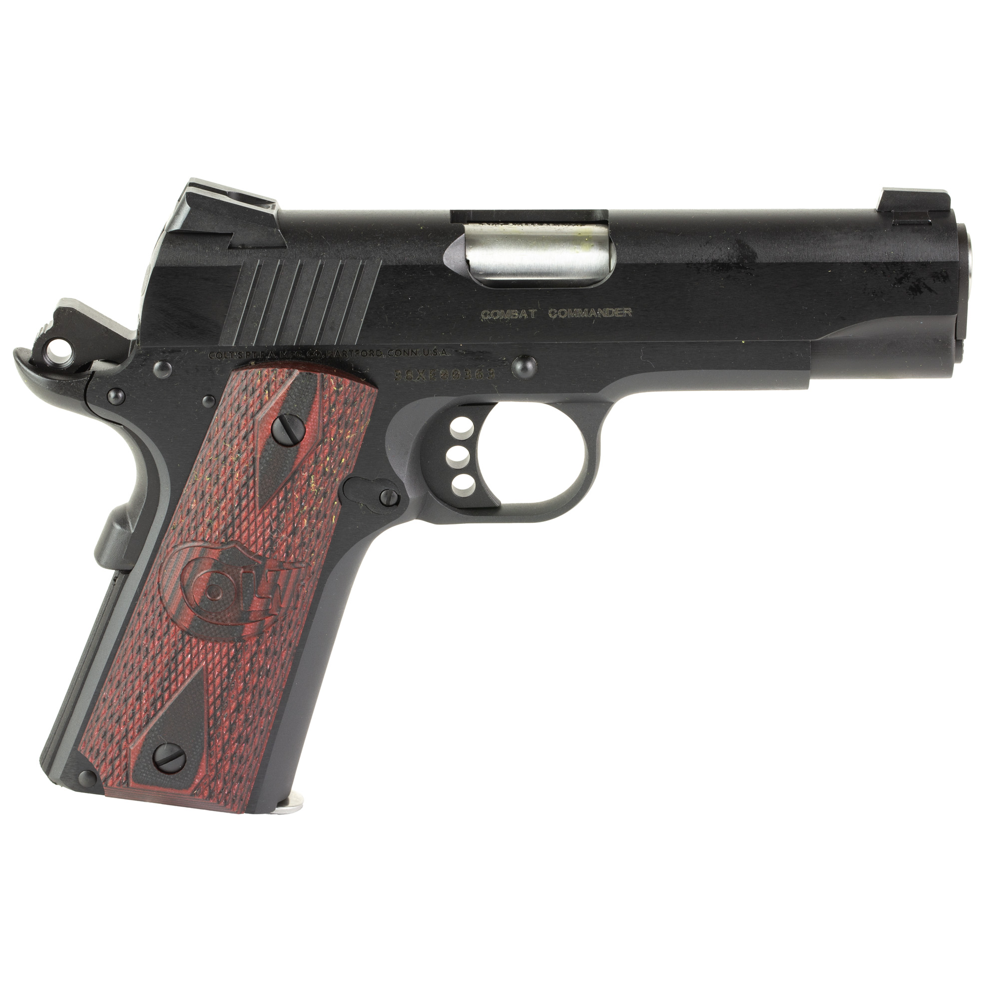 Colt 1911 Government 45 ACP 5 in 8 Rounds Brushed Stainless